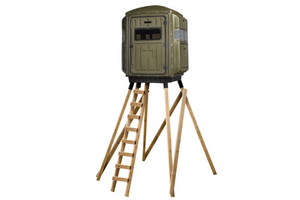 elevated hunting blinds with qp kit advantage hunting 5031060
