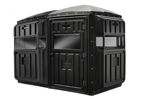 4-person ground blind whitetail advantage hunting