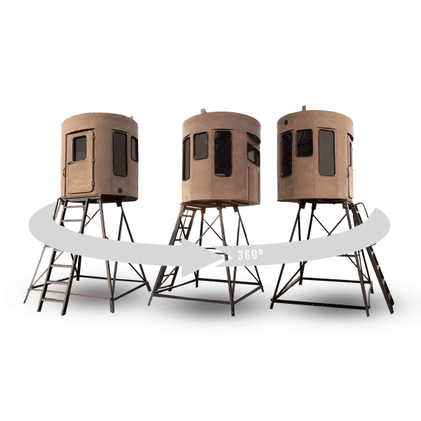 Banks Outdoors The Stump 4 Limited Edition 360° - Whitetail Properties Pro Hunter Phantom ST4WP360PH