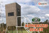 Aluminum and Insulated Deer Blinds 4' X 6' Elevated with 8' Base and Detachable Ladder Big Dogg