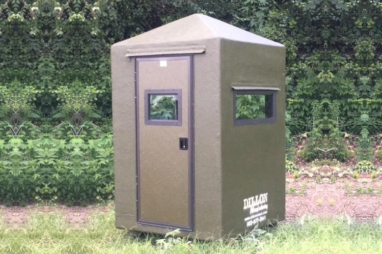 Fiberglass Deer Blind Camouflage Classic 4X4 Dillon Manufacturing