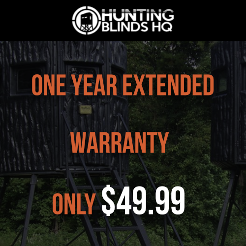 Hunting Blinds 1 Year Extended Warranted
