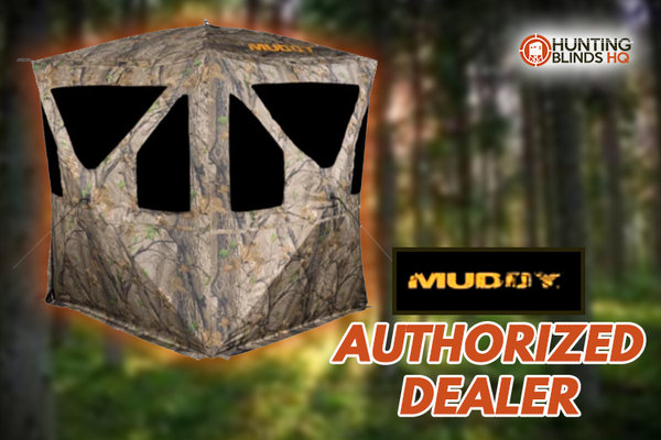 Muddy The Bull Box Hunting Blind With Elite 10 ft. Tower