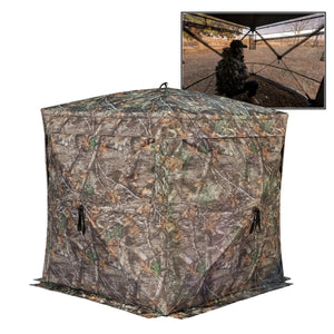 rhino blinds rhino 180 - see through blind realtree edge