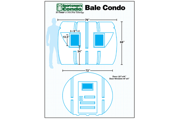 Sportsman's Condo The Bale Condo Southern Outdoor Technologies