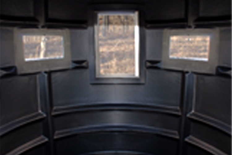 Sportsman's Condo "The Bow" by Southern Outdoor Technologies – a durable, one-piece hunting blind designed for bowhunters, featuring a spacious interior, weather-resistant construction, and 360-degree visibility for optimal shooting angles.