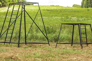 dillon 4 x 6 x 10' bolted tower with ladder 24611