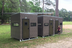 aluminum and insulated deer blinds 6' x 6' ground big dogg