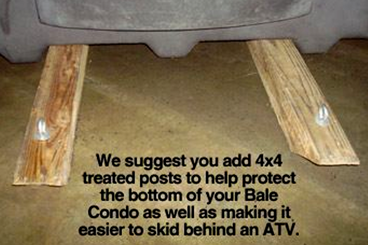 Sportsman's Condo The Bale Condo hunting blind by Southern Outdoor Technologies – durable, weatherproof design for all-season concealment in the field.